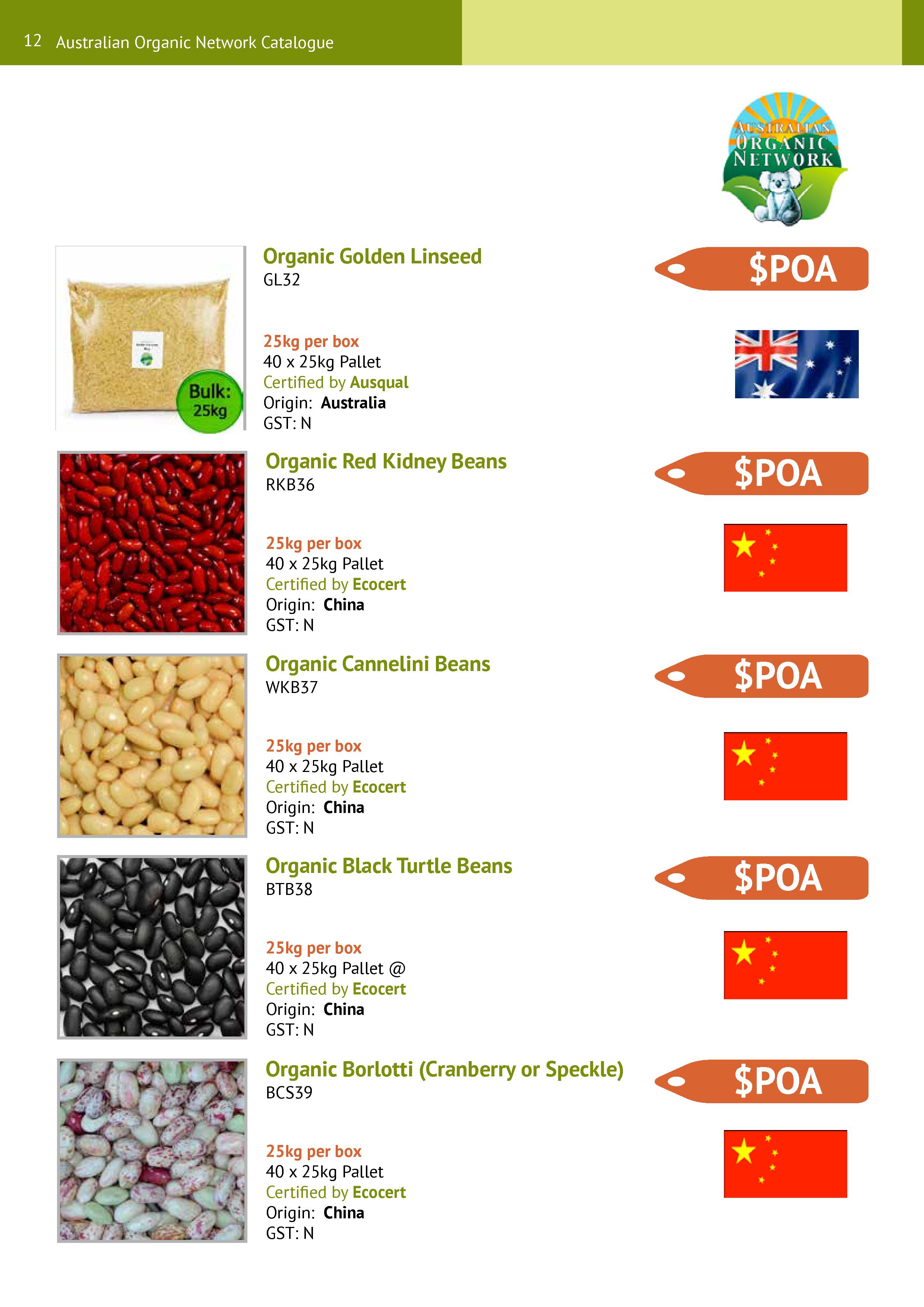 AON Wholesale Certified Organic Food Catalogue 012